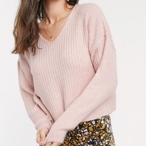 Blush Pink knit sweater